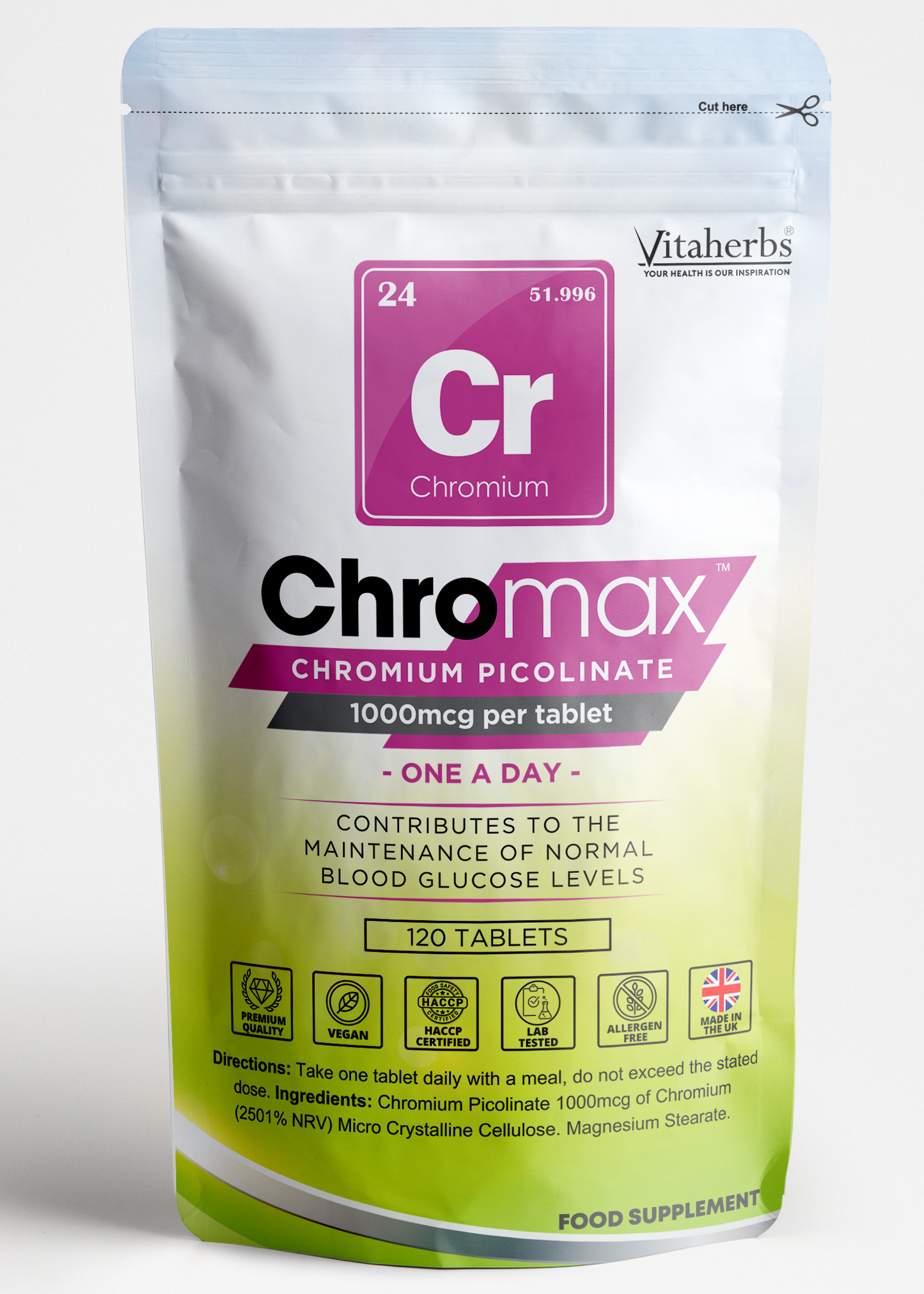 Chrom 1000mcg (Pikolinian) ChromMax