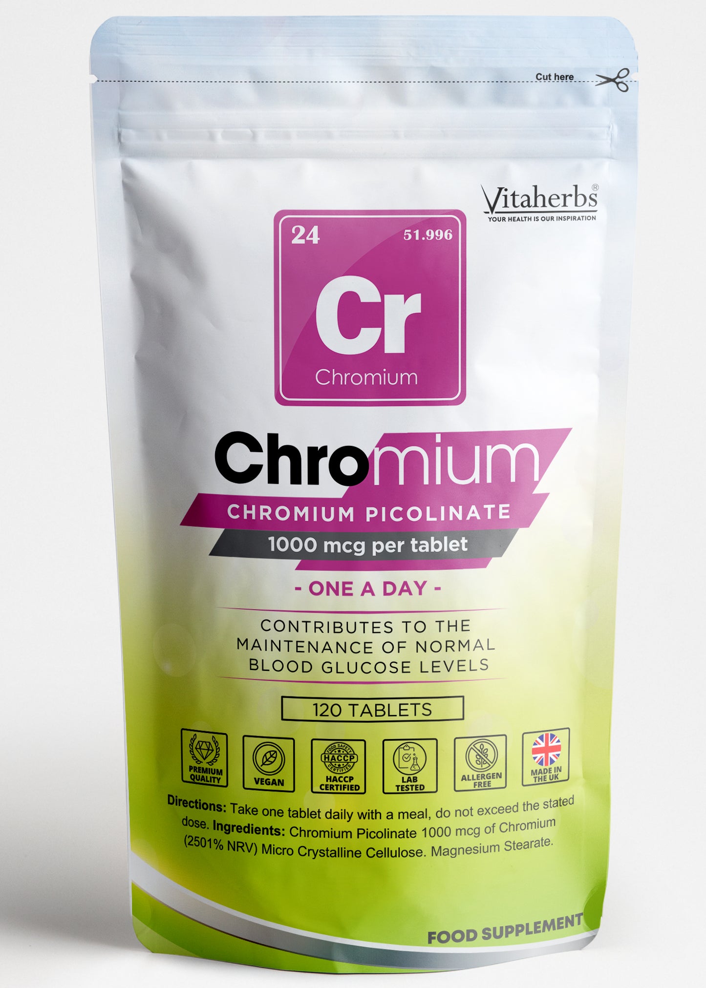 Chromium 1000mcg (Pikolinian)