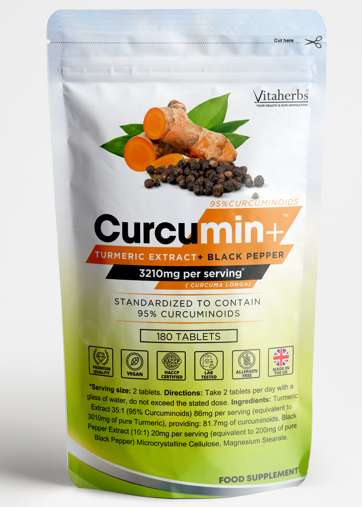 Kurkuma + Czarny Pieprz | Curcumin+