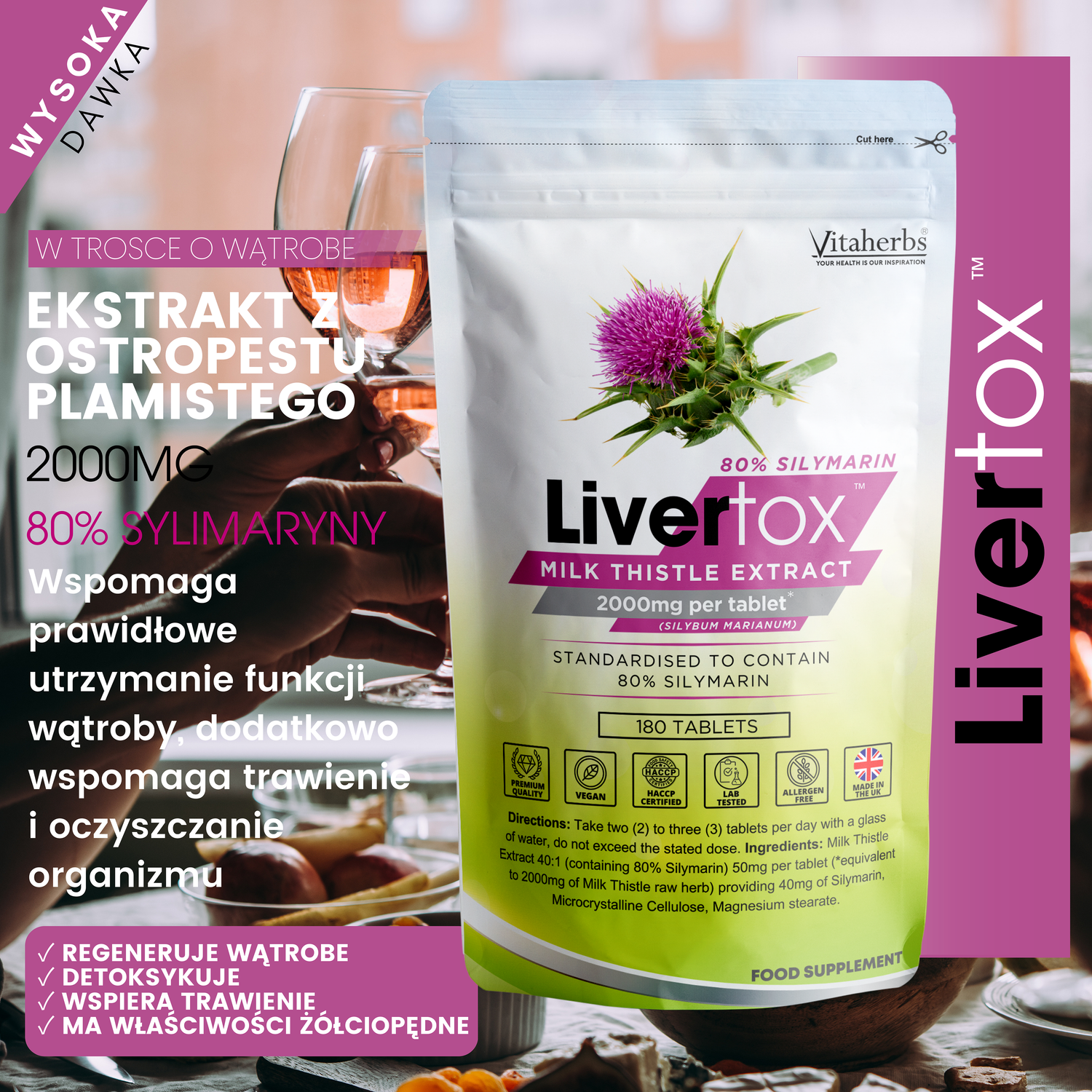 livertox ostropest plamisty suplement na watrobe witaminy mineraly i suplementy w uk sklep