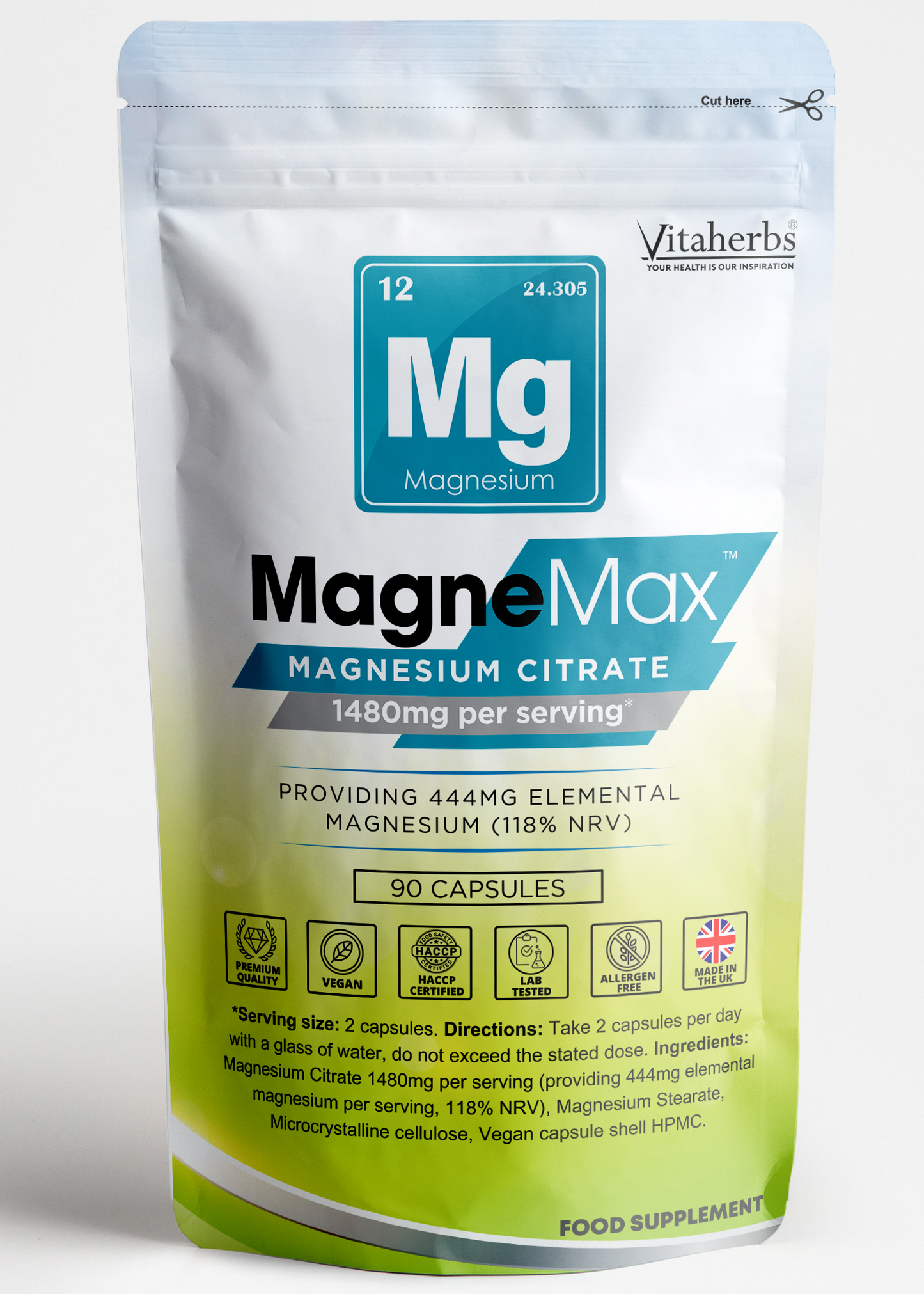 Magnez 1440mg (Cytrynian) | MagneMax