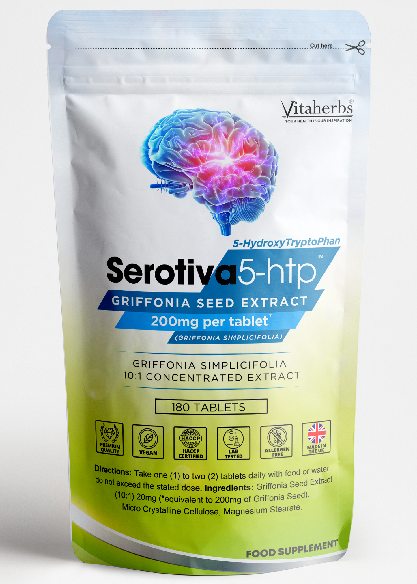 Serotiva 5-HTP 5-Hydroxytryptophan