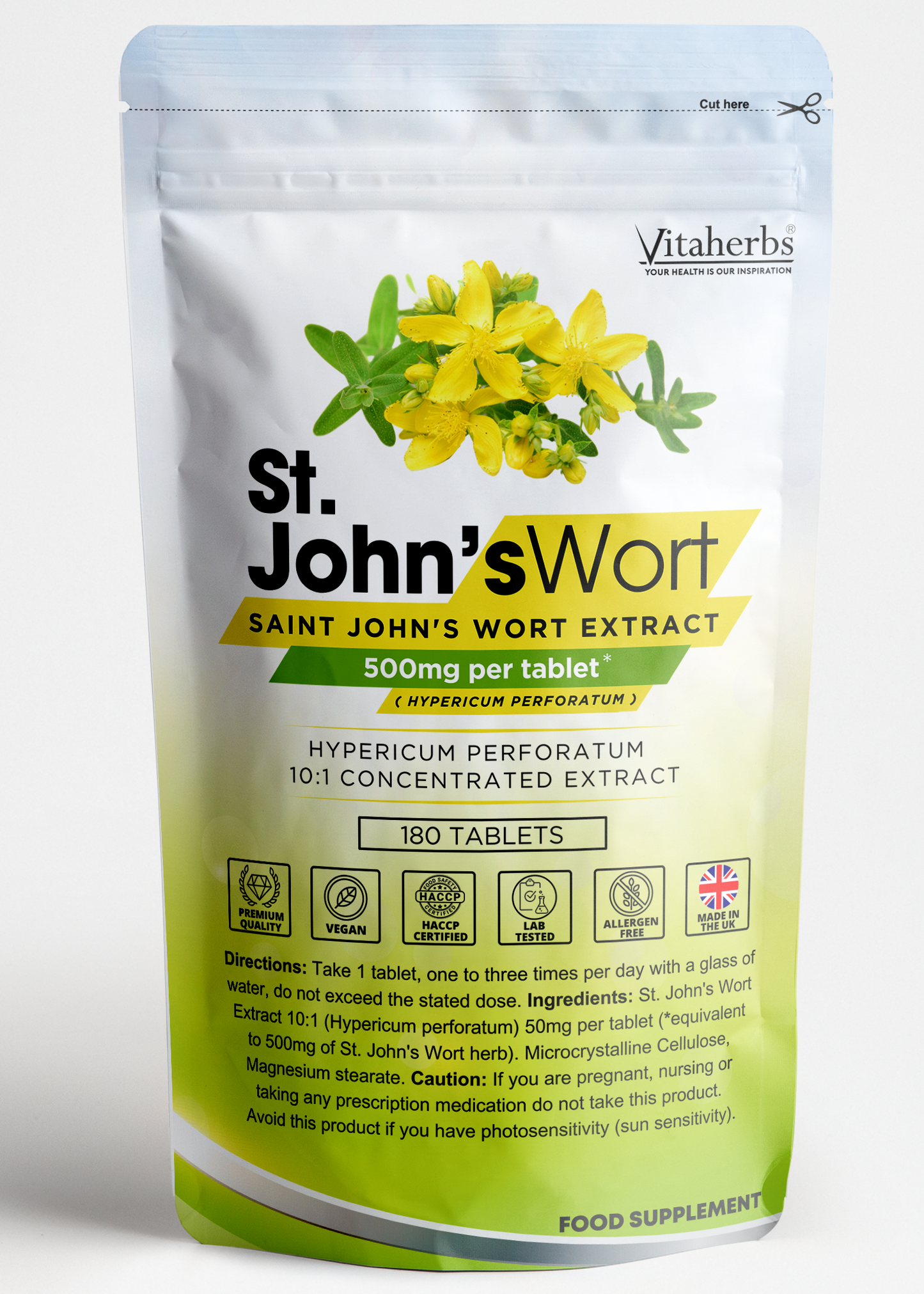 Dziurawiec 500mg | St. John's Wort