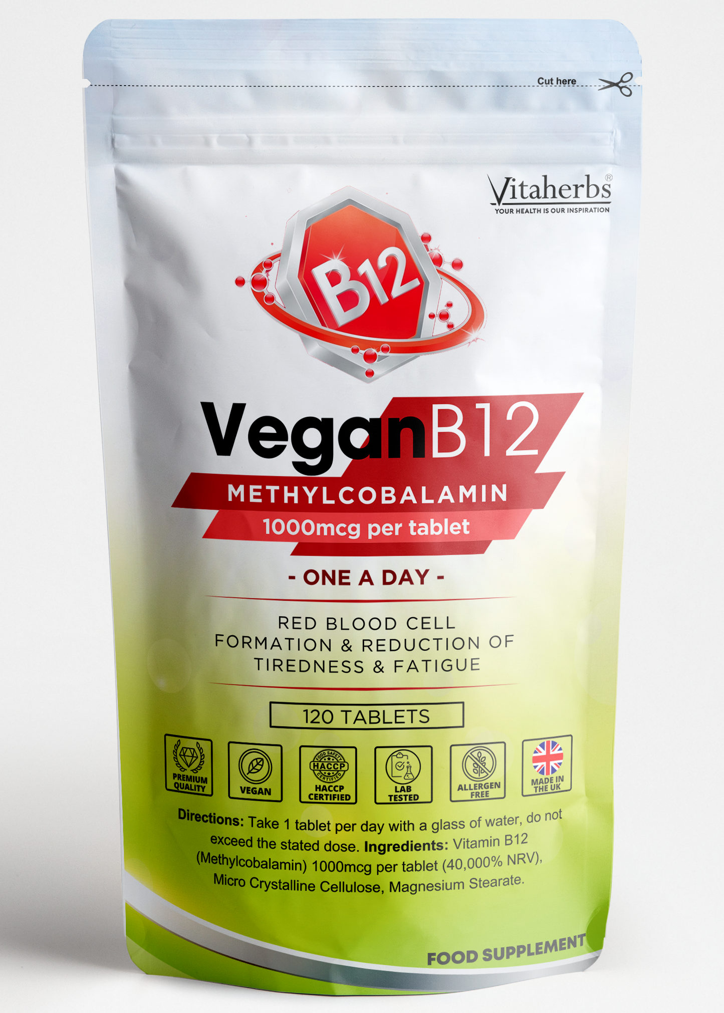 Witamina B12 1000mcg | VeganB12